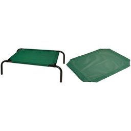 AmazonBasics Elevated Pet Bed and Replacement Cover Set, Small