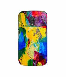 Amazon Brand - Solimo Designer Multicolor Canvas 3D Printed Hard Back Case Mobile Cover for Motorola Moto G 2nd Generation