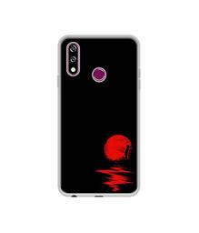 Amazon Brand - Solimo Designer Red Moon UV Printed Soft Back Case Mobile Cover for LG W10