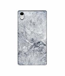 Amazon Brand - Solimo Designer Grayish Marble 3D Printed Hard Back Case Mobile Cover for Sony Xperia Z2