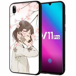 Amazon Brand - Solimo Designer Floral Printed Hard Back Case Mobile Cover forVivo V11 Pro (D1243)