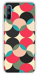 Amazon Brand - Solimo Designer Multicolor Colorful Circle Pattern Printed Soft Back Case Mobile Cover for Realme C3