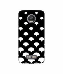 Amazon Brand - Solimo Designer White Texture 3D Printed Hard Back Case Mobile Cover for Moto Z2 Play