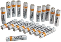 AmazonBasics AAA Everyday Alkaline Batteries, 20 Count