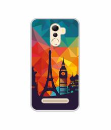 Amazon Brand - Solimo Designer Colored Paris UV Printed Soft Back Case Mobile Cover for Coolpad Mega 5A