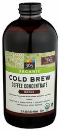 365 Everyday Value, Organic Cold Brew Coffee Concentrate, Mocha, 32 fl oz