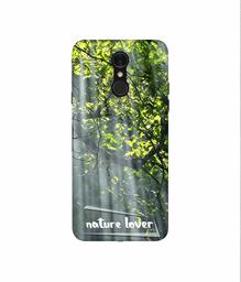 Amazon Brand - Solimo Designer Nature Lover 3D Printed Hard Back Case Mobile Cover for LG Q7