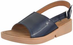 Flavia Women's Blue Fashion Sandals-8 UK (40 EU) (9 US) (FL/229/BLU)