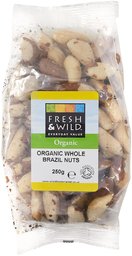 Whole Foods Market Organic Whole Brazil Nuts, 250 g