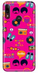 Amazon Brand - Solimo Designer Abstract 3D Printed Hard Back Case Mobile Cover for Motorola Moto E6s / Motorola Moto E6 Plus