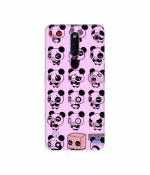 Amazon Brand - Solimo Designer Panda Experation 3D Printed Hard Back Case Mobile Cover for Oppo F11 Pro