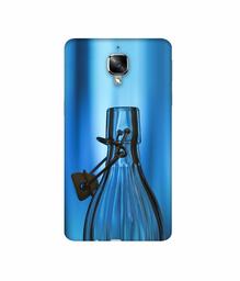 Amazon Brand - Solimo Designer Blue Bottle 3D Printed Hard Back Case Mobile Cover for OnePlus 3 / OnePlus 3T