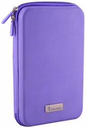 Amazon Brand - Solimo Travel Case for Small Electronics and Accessories (Purple)