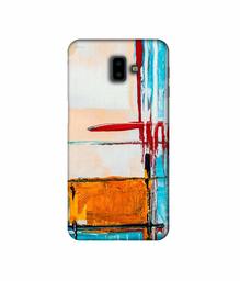 Amazon Brand - Solimo Designer Glass Paint 3D Printed Hard Back Case Mobile Cover for Samsung Galaxy J6 Plus