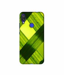 Amazon Brand - Solimo Designer Leafs Texture 3D Printed Hard Back Case Mobile Cover for Xiaomi Redmi Note 7 Pro