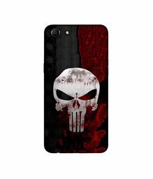 Amazon Brand - Solimo Designer Punisher Skull 3D Printed Hard Back Case Mobile Cover for Oppo A83