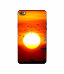 Amazon Brand - Solimo Designer Sunset View 3D Printed Hard Back Case Mobile Cover for Micromax Canvas Sliver 5 Q450