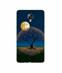 Amazon Brand - Solimo Designer Dark Night View 3D Printed Hard Back Case Mobile Cover for OnePlus 3 / OnePlus 3T