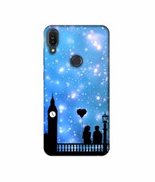 Amazon Brand - Solimo Designer Love Couple Vector 3D Printed Hard Back Case Mobile Cover for Asus Zenfone Max Pro M1 ZB601KL