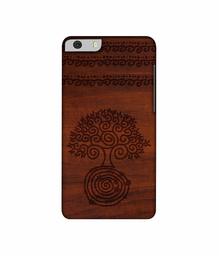 Amazon Brand - Solimo Designer Engraved Patten 3D Printed Hard Back Case Mobile Cover for Micromax Canvas Knight 2 E471