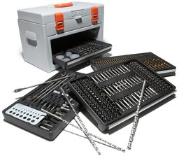 Denali 300-Piece Drill Accessory Set with 3 Drawer Chest