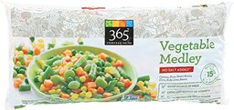 365 Everyday Value, Vegetable Medley (Carrots, Peas, Green Beans, Corn, Baby Lima Beans), No Salt Added, 32 oz, (Frozen)