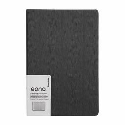 Eono Essentials A5 Notebook PU Cover 152 Sheets(104 Sheets Squared and 48 Sheets Dotted)-C8032EN (Black)…