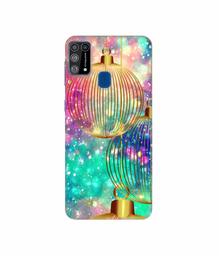 Amazon Brand - Solimo Designer Hanging Balls 3D Printed Hard Back Case Mobile Cover for Samsung Galaxy M31