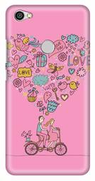 Amazon Brand - Solimo Designer Love Pattern 3D Printed Hard Back Case Mobile Cover for Xiaomi Redmi Y1