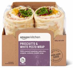 Amazon Kitchen, Prosciutto & White Pesto Wrap, 8.2 oz