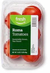 Fresh Brand – Roma Tomatoes, 16 oz