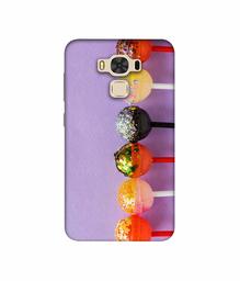 Amazon Brand - Solimo Designer Gilliter Lollipops 3D Printed Hard Back Case Mobile Cover for Asus Zenfone 3 Max ZC553KL