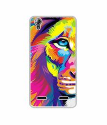 Amazon Brand - Solimo Designer Funny Cat Pattern Print UV Printed Soft Back Case Mobile Cover for Lenovo A6000