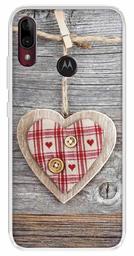 Amazon Brand - Solimo Designer Multicolor Love Tag Design Printed Soft Back Case Mobile Cover for Motorola Moto E6s / Motorola Moto E6 Plus