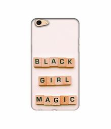 Amazon Brand - Solimo Designer Black Girl Magic 3D Printed Hard Back Case Mobile Cover for Oppo F3