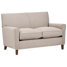 Amazon Brand – Rivet Lawson Modern Angled Loveseat, 58