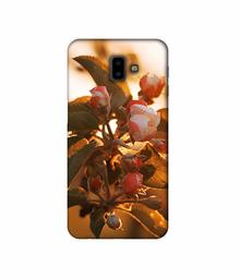 Amazon Brand - Solimo Designer Flowers 3D Printed Hard Back Case Mobile Cover for Samsung Galaxy J6 Plus