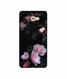 Amazon Brand - Solimo Designer Dark Flowers Photography 3D Printed Hard Back Case Mobile Cover for Samsung Galaxy C9 Pro