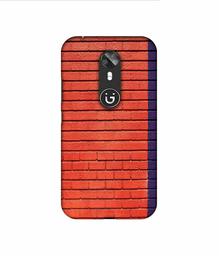 Amazon Brand - Solimo Designer Red and Purple Brick 3D Printed Hard Back Case Mobile Cover for Gionee A1