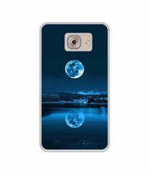 Amazon Brand - Solimo Designer Moon Pattern Print UV Printed Soft Back Case Mobile Cover for Samsung Galaxy J7 Max