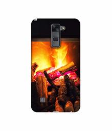 Amazon Brand - Solimo Designer Born Fire 3D Printed Hard Back Case Mobile Cover for LG Stylus 2