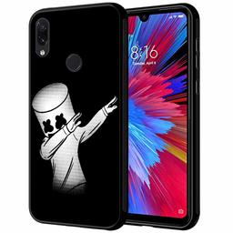 Amazon Brand - Solimo Designer Dab Marshmello Printed Hard Back Case Mobile Cover for Redmi Note 7 Pro & Redmi Note 7