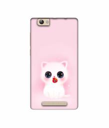 Amazon Brand - Solimo Designer Kitty UV Printed Soft Back Case Mobile Cover for Lava A97