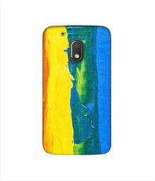 Amazon Brand - Solimo Designer Multicolor Line Color On Canvas 3D Printed Hard Back Case Mobile Cover for Motorola Moto G4 Play