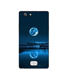 Amazon Brand - Solimo Designer Moon Pattern Print UV Printed Soft Back Case Mobile Cover for Oppo Neo 5 (2015)