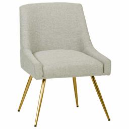 Rivet Modern Upholstered Side Chair, 24.4