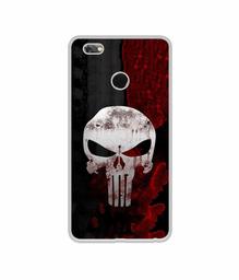 Amazon Brand - Solimo Designer Punisher Skull UV Printed Soft Back Case Mobile Cover for Gionee M7 Power