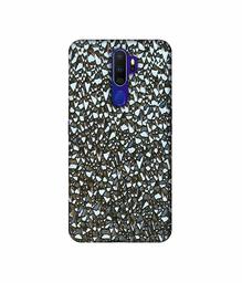 Amazon Brand - Solimo Designer Foil Paper Texture 3D Printed Hard Back Case Mobile Cover for Oppo A9 (2020)