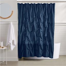 AmazonBasics Pinch Pleat Shower Curtain