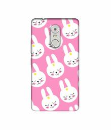 Amazon Brand - Solimo Designer Rabbit Pattern 3D Printed Hard Back Case Mobile Cover for Lenovo K6 Note